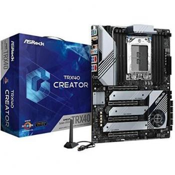 ASRock TRX40 Creator Gaming ATX - Placa Base con zócalo TRX4 USB3.2/M.2/WLAN/BT
