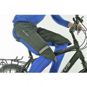 Black Rainlegs Waterproof Leg Cover for Unisex, Size S (155-165cm)