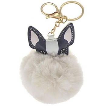 Llavero Perro Beige 9 cm - DAMDAM GO