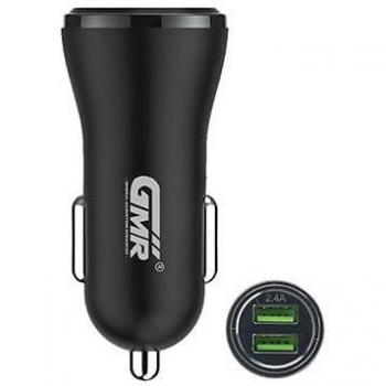 Cargador de Coche USB Dual 2.4A con Tecnología de Carga Rápida