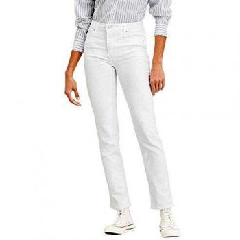 Levi's® Women's 724 High Rise Straight Fit White Jeans Size 30/L30