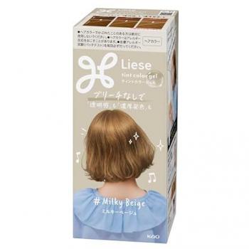 Liese Kao Milky Beige Tint Color Gel Hair Dye - 191ml