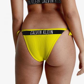 Braga bikini Calvin Klein Intense Power amarilla con lazos laterales mujer - Talla S