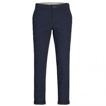Jack & Jones Slim Fit Chinos for Men - Navy Blazer, Size 34/30