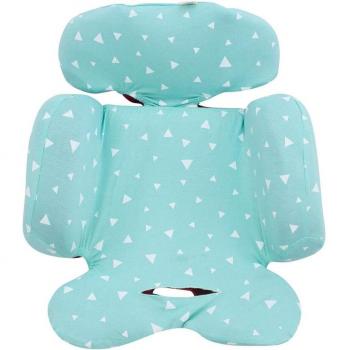 Funda Hipoalergénica de Alta Calidad para Reductor de Silla de Coche Be Cool Nado Jyoko Mint Sparkles