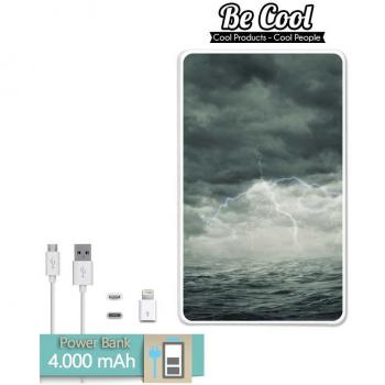 Becool® - Batería Externa Power Bank 4000 mah + Gratis 1 cable USB-MicroUsb
