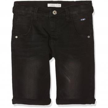 NAME IT Nkmtheo Dnmclas 7002 Long Shorts Noos, Pantalones cortos Niños, Negro