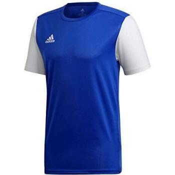 adidas ESTRO 19 JSY Camiseta de Manga Corta, Niños, Bold Blue, 5-6Y