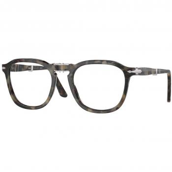 Persol PO3345V RENE 1071 Men's Eyeglasses Tortoiseshell Size 52 (Frame Only) - Blue Light Block Available