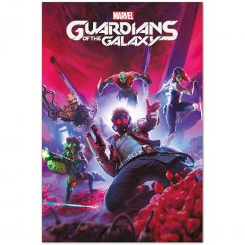 Poster Guardianes de la Galaxia Marvel Games 91.5x61 cm