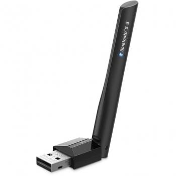 Adaptador USB TP-Link UB500 Plus Bluetooth 5.3 de Largo Alcance con Antena Externa Ajustable