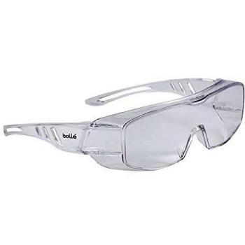 OVERLIGHT - Sobregafas montura y ocular PC incoloro - anti-rayaduras y anti-vaho - ocular inclinable