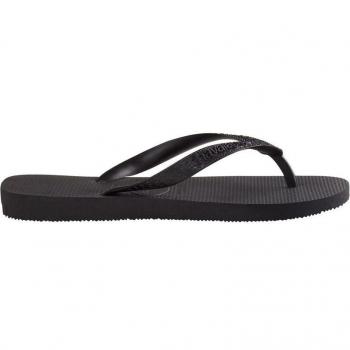 Chanclas Havaianas Slim Top Negras para Mujer con Diseño Elegante