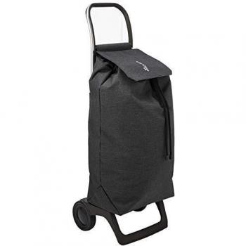 Rolser JET038 Carro de Compra 40 litros, Acrílico, Negro, 50x50x50 cm