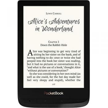 Pocketbook Touch Lux 4 - Lectore de e-book, Pantalla táctil, 8 GB, Wifi, Negro, 15,2 cm