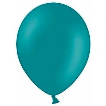 Belbal - Globos de látex lisos de 25cm en cualquier color x 100 Uds. - Turquesa