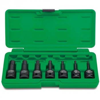Juego de Llave Impacto Puntas 1/2 7 Piezas GDAI0702 Toptul