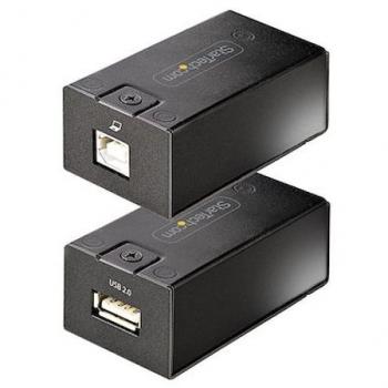StarTech.com USB 2.0 Extender over Cat5e/Cat6 Cable (RJ45), 492ft/150m USB Over Ethernet Extender/Adapter Kit