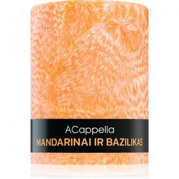 ACappella Mandarin and Basil Scented Candle 80g
