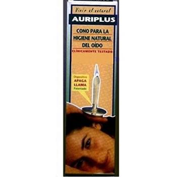 AURIPLUS CONO PARA LA HIGIENE NATURAL DEL OÍDO 2 UNIDADES