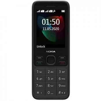 Nokia 150 Dual SIM 2020 - Teléfono Básico Negro con 4MB RAM y Almacenamiento Expandible hasta 32GB