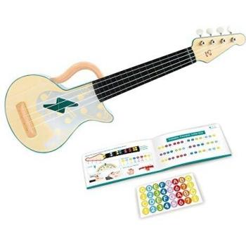 Ukelele Hape Rock n' Roll E0626, Color 0, Tipo: Instrumento musical para niños, Material: Madera, Diseño: Estilo rockero, Tamaño adecuado para manos pequeñas, Fomenta la creatividad y
