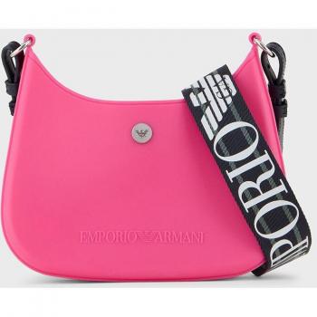 Emporio Armani - Bolso de mujer bandolera 'Gummy Bag' de PVC reciclado