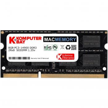 Komputerbay MACMEMORY 8GB Kit de doble canal 1x 8GB 204pin 1.35v DDR3-1867 SO-DIMM 1867 / 14900S
