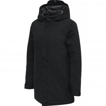 Parka Mujer Hummel North - Chaqueta Viento Lluvia, impermeable, transpirable, con capucha ajustable, cierre frontal con cremallera, bolsillos laterales con cremallera, diseño ligero y cómodo