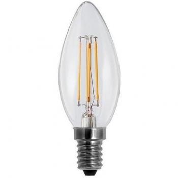 SEGULA Bombilla LED – Vela LED – Mate – Regulable – E14