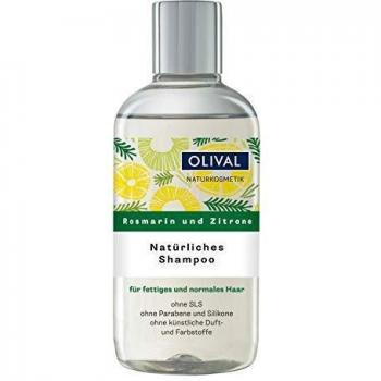 Natural Rosemary & Lemon Shampoo for Oily Hair 250 ml