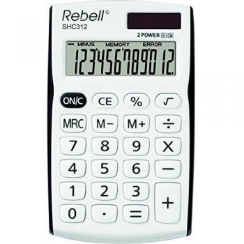 CALCULADORA BOLS.REBELL 12 DIG. 312 NG