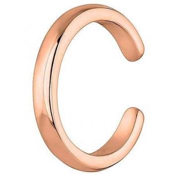 Ear Candy - Pendiente ear cuff Eyra de plata bañado en oro rosa