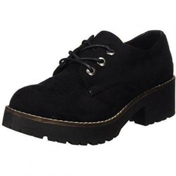 Coolway CHERBLU - Zapatos de cordones para mujer, color negro , talla 37
