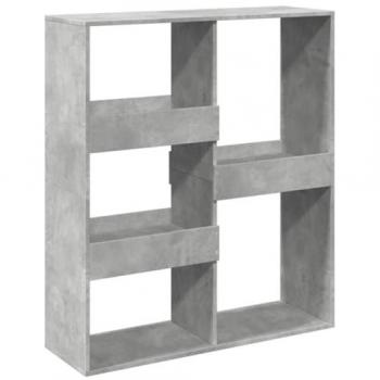 Estantería/Divisor de Espacios Hormigón Gris 100x33x115 cm
