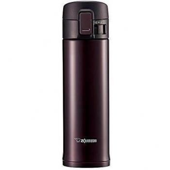 Zojirushi Burgundy Stainless Steel Vacuum Insulated Mug 0.48L