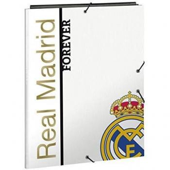 Carpetas y tableros con pinza Multicolor Real Madrid