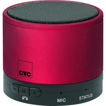 Altavoz Bluetooth Portátil CTC BSS 7006 - Rojo, USB y AUX