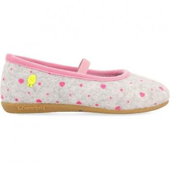 Zapatillas de Casa para Niña Estilo Bailarina con Material Reciclado - Modelo Shotton