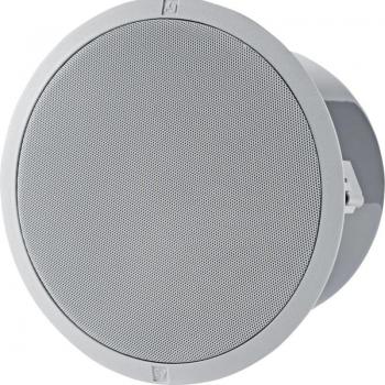 Electro-Voice EVID-C6.2 6.5 2-Way White Speaker Pair with Titanium Coated Tweeter