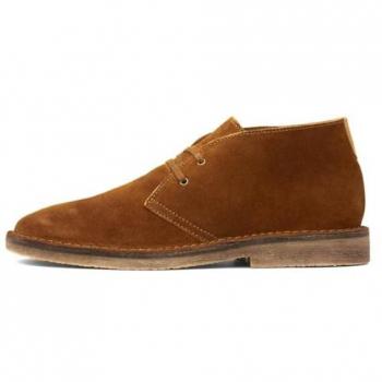 Hush Puppies Men's Tan Memory Foam Chukka Boots - Size UK 6