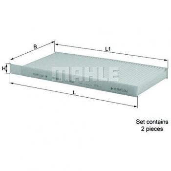 Mahle Siervo la 468/S Filtro, Interior de aire
