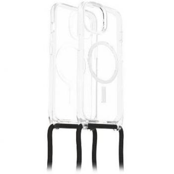 Funda Móvil OtterBox React Necklace MagSafe Transparente para iPhone 14/15 Plus con Correa Ajustable y Protección Militar