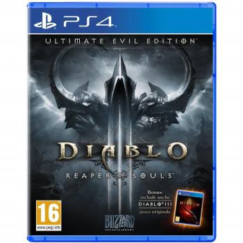 Diablo 3 Reaper of Souls Edición Ultimate Maligno PS4 (usado garantizado, completamente en italiano)