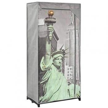 vidaXL Wardrobe New York 75x45x160 cm Fabric