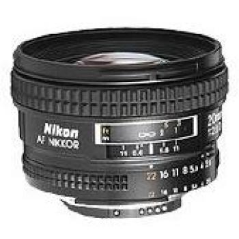 Nikon AF-Nikkor 20mm F2.8 D - Objetivo con Montura para Nikon