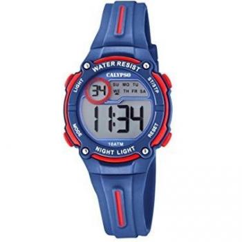 Calypso Boys Digital Quartz Watch with Plastic Strap K6068/4