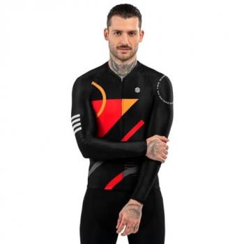Maillot de Ciclismo de Manga Larga para Hombre M2 Arizona Siroko Negro