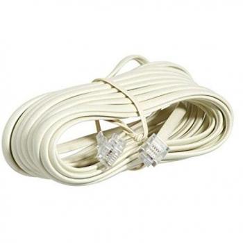 Cable Telefono 5 m. - 2 Clavijas-6/4