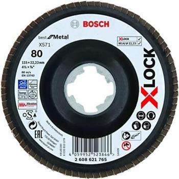 Bosch Professional 1x Disco de Láminas X571 Best for Metal X-LOCK